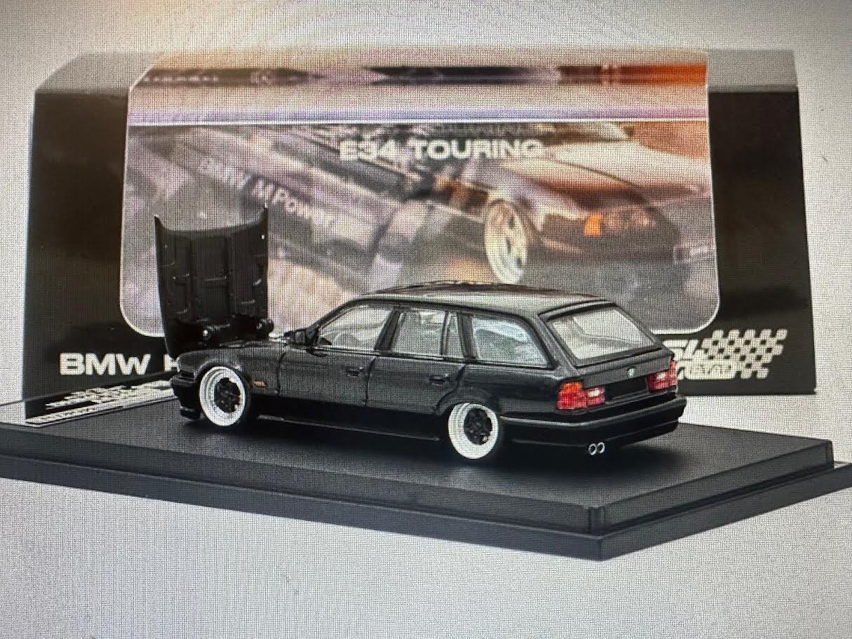 Mortal 1:64 BMW E34 M5 TOURING Wagon Openable Hood | House of Cars