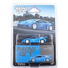 Mini GT 1:64 LB☆WORKS Lamborghini Huracán GT GRAVITY – Blue
