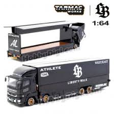 ミニカー TARMAC 1/64 LBWK Truck Mitsubishi Fuso Tarmac Works Mitsubishi Fuso Super Great LB-Trucks Liberty Walk